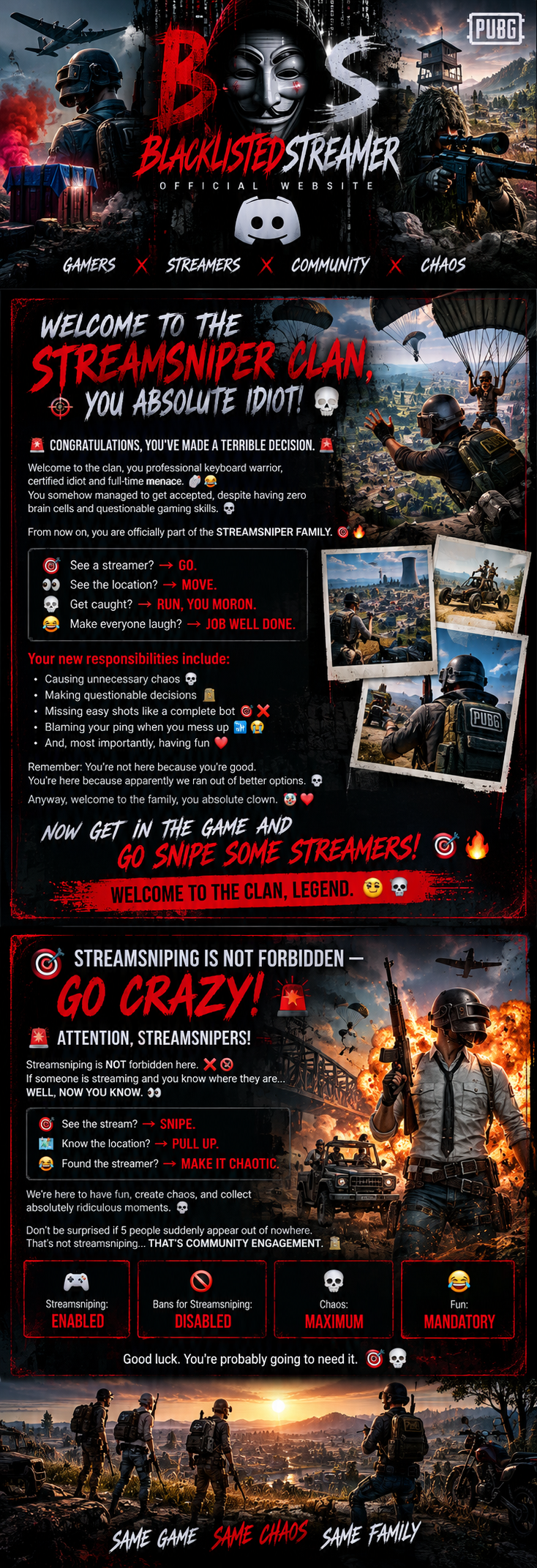 BlacklistedStreamer ElitePVP post - click to open on ElitePVPers
